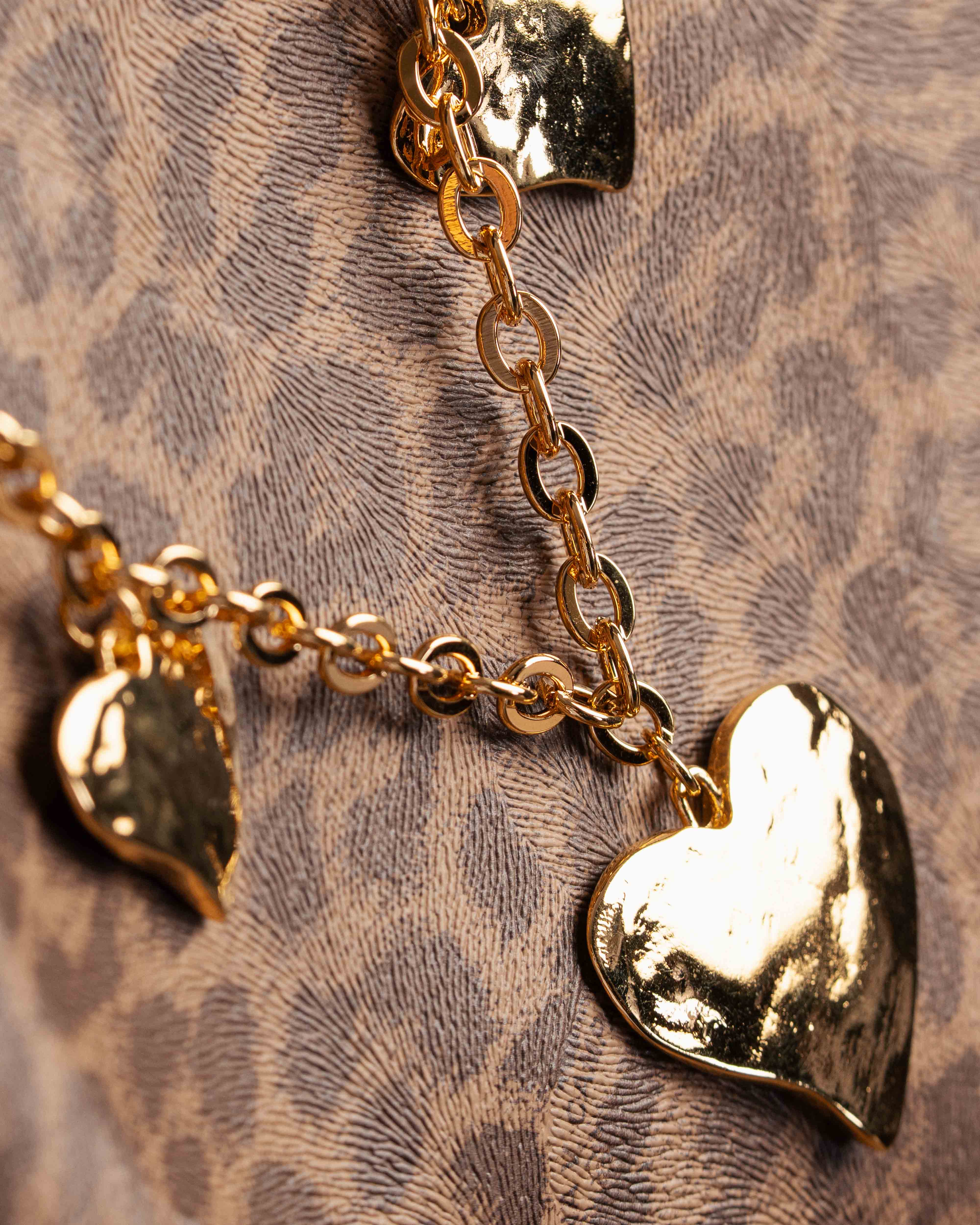 Charm Cuori Oro 24 kt