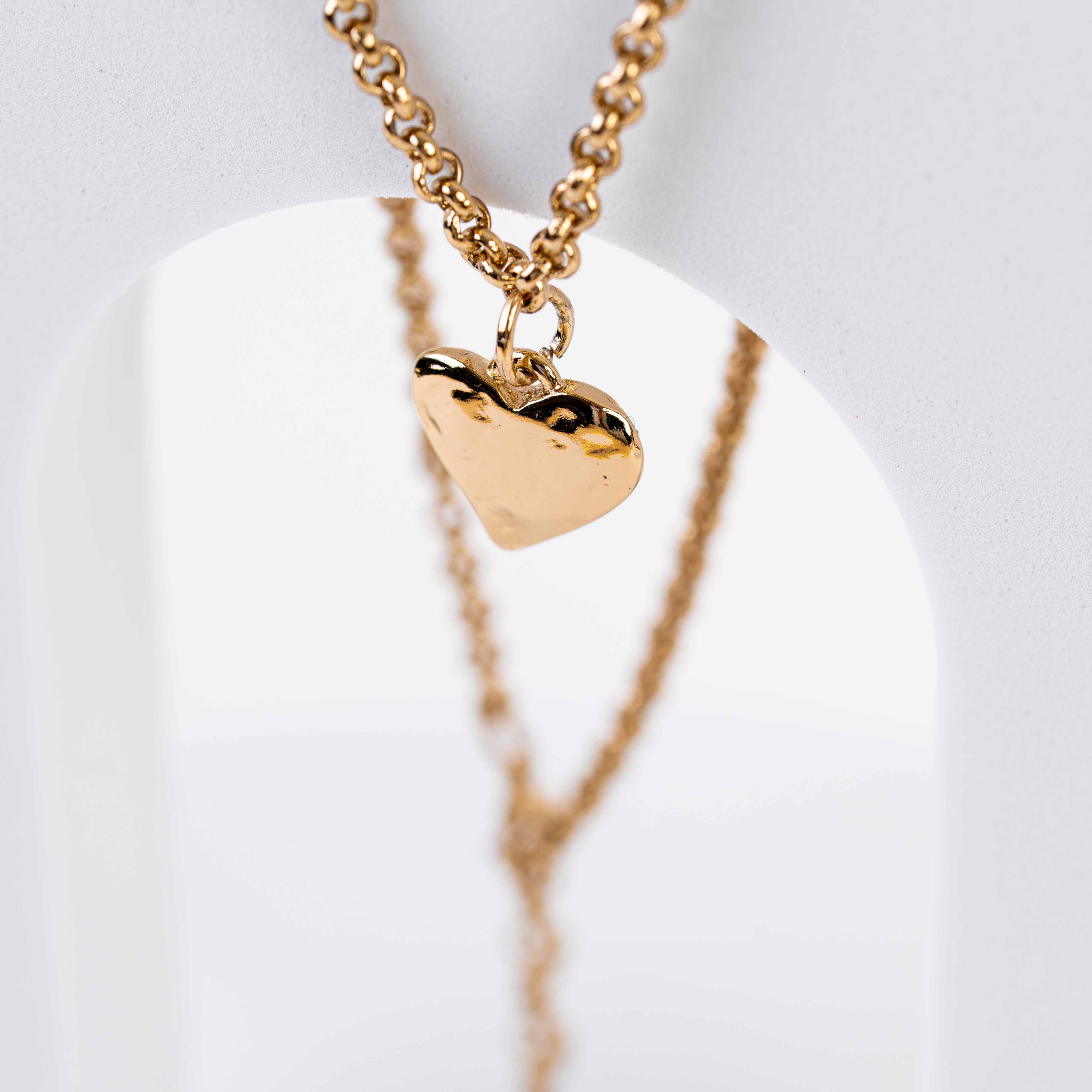 Collana Cuore Catena Corta