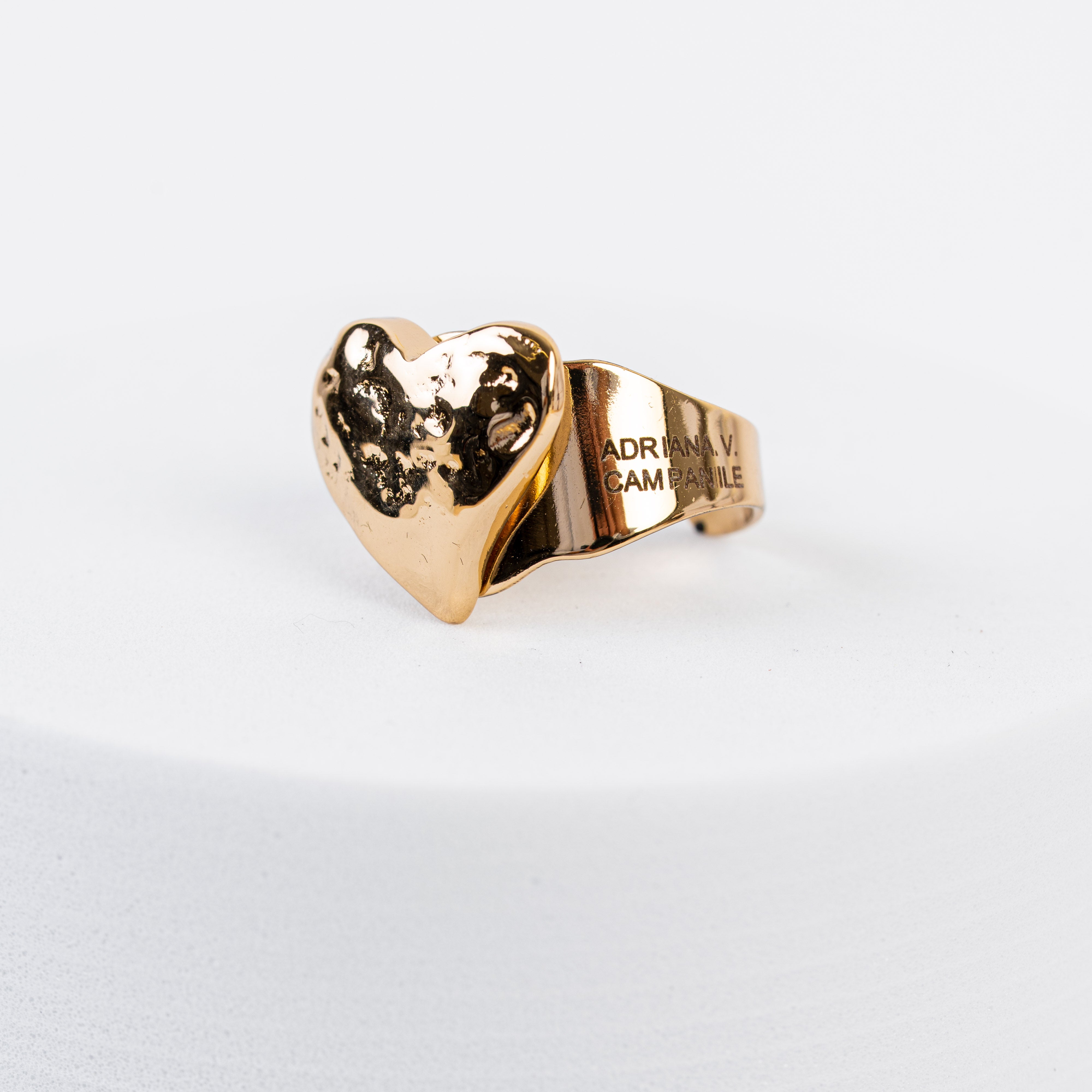 Anello Cuore Regolabile