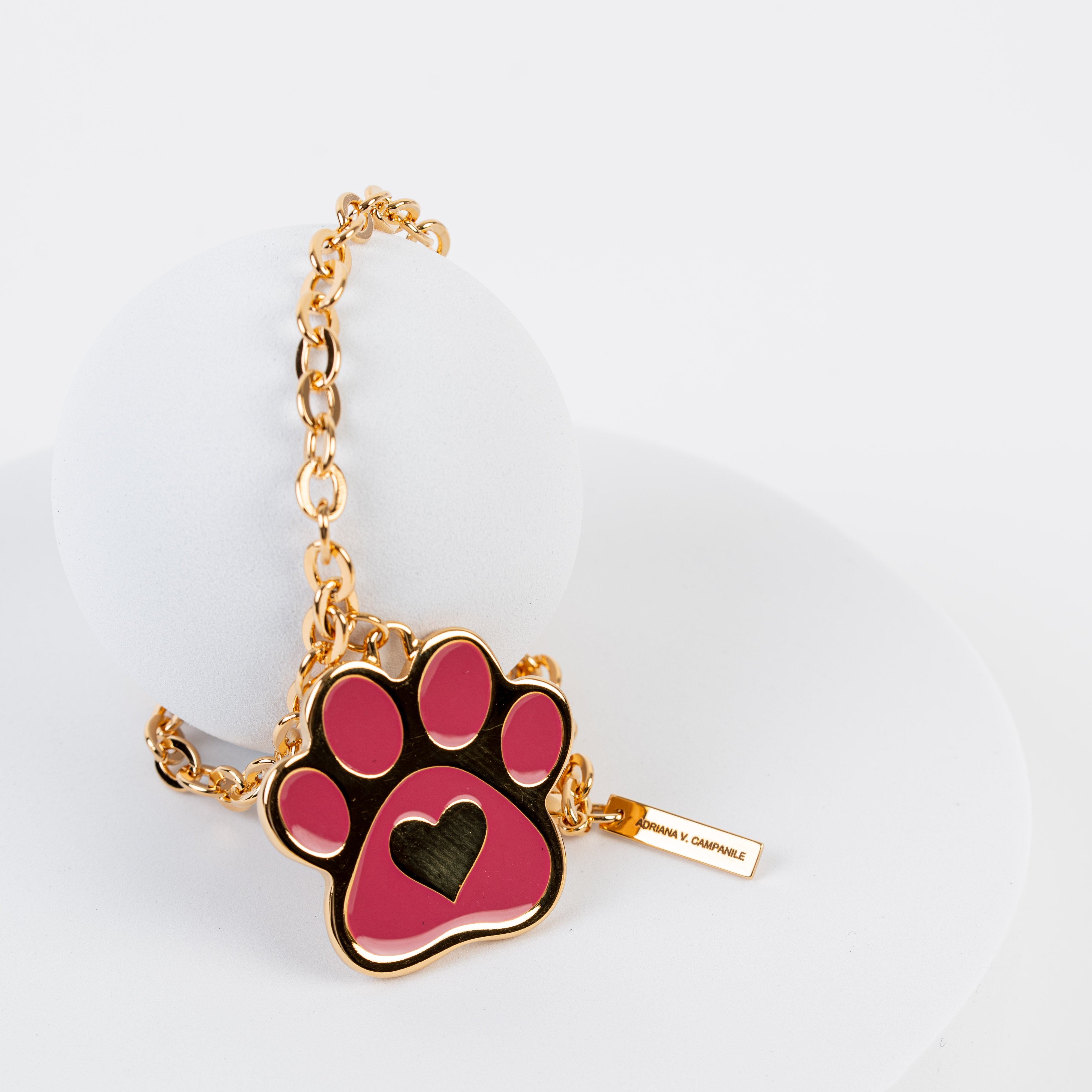 Charm Orma Smaltata Wild Viola