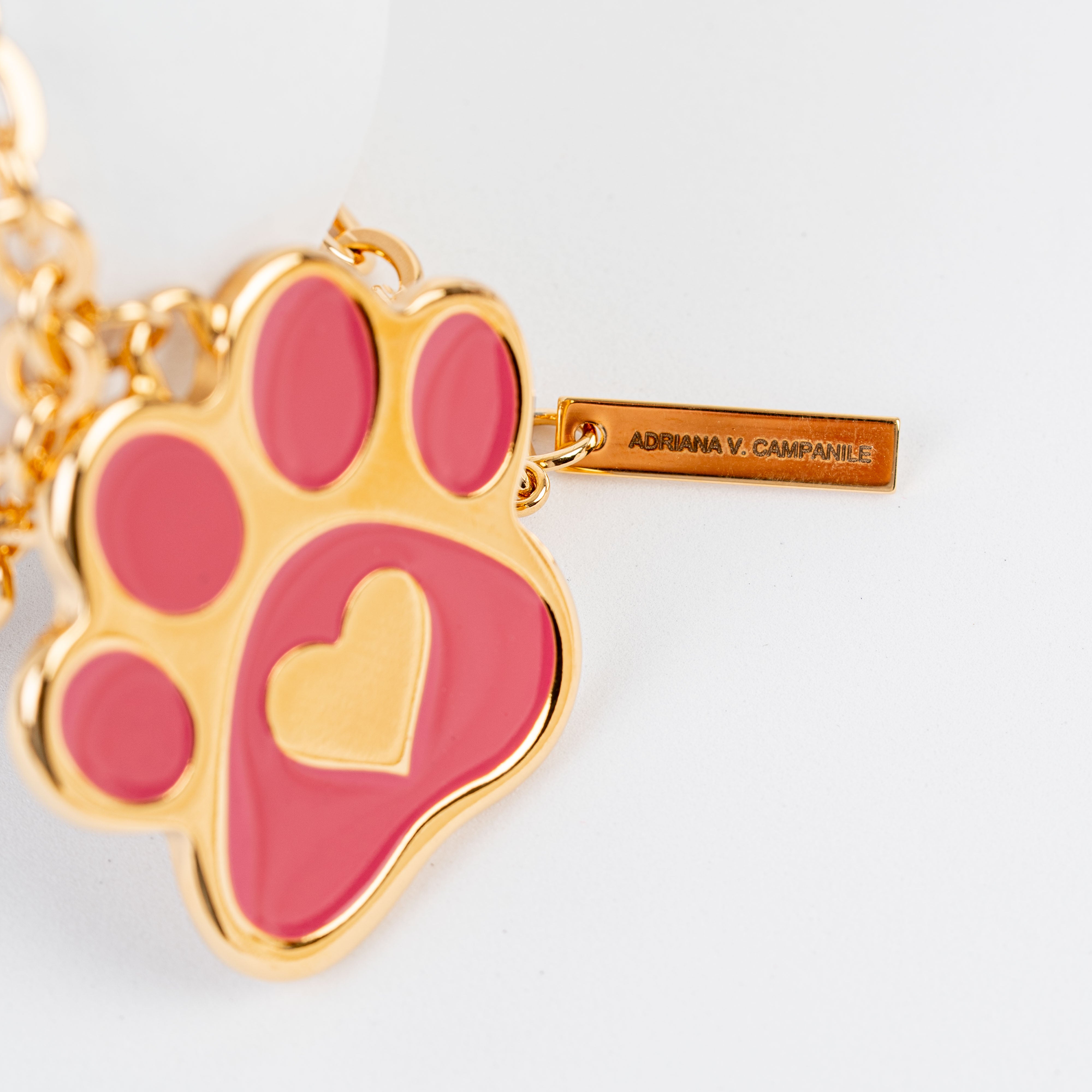 Charm Orma Smaltata Wild Viola